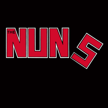 THE NUNS "S/T" 7" (Blank) Reissue BLUE VINYL